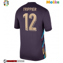 Moške Nogometnih dresov Anglija Kieran Trippier #12 Gostujoči EP 2024 Kratki rokavi